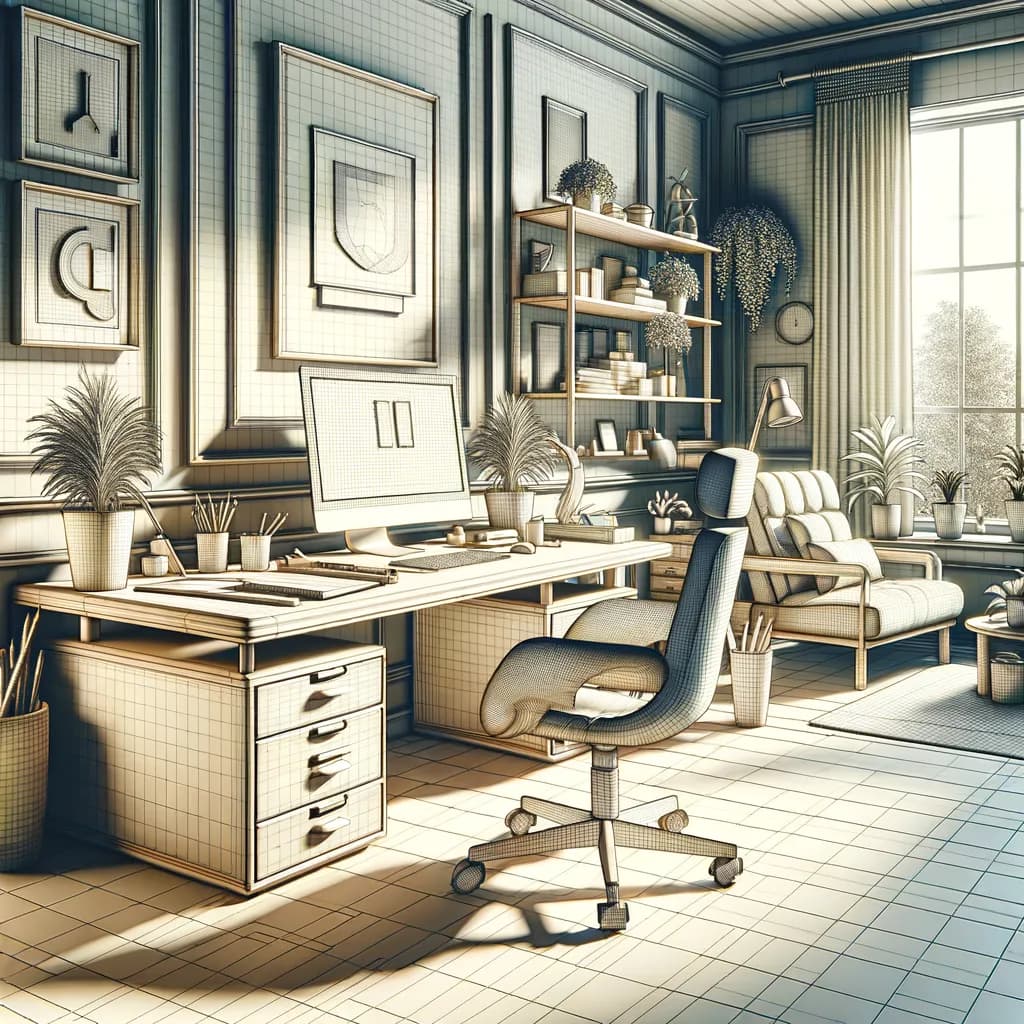 Crafting the Perfect Home Office Design and Ergonomics  image 2