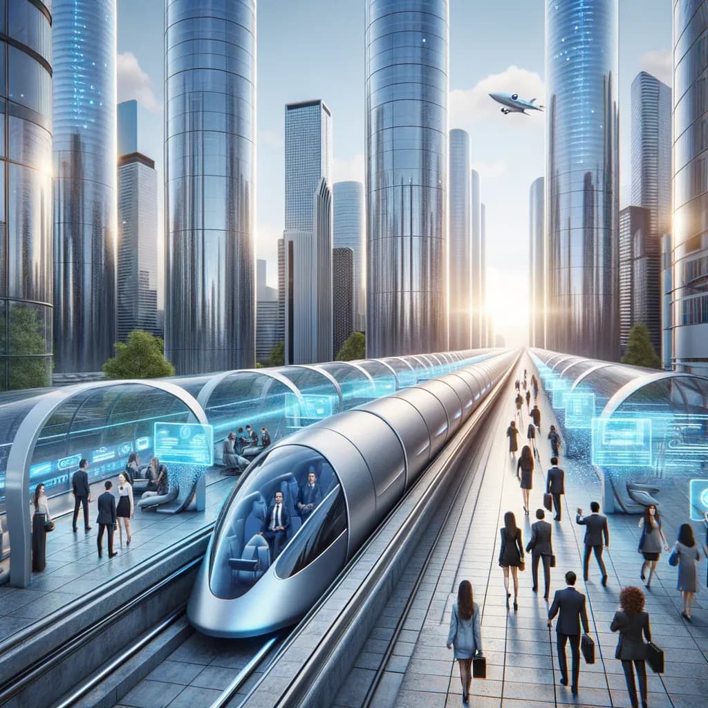 Hyperloop Transit System: The Future of High-Speed Transportation image 1