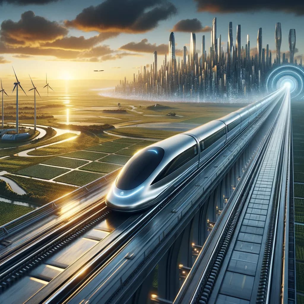 Magnetic Levitation Trains: Speed, Efficiency, and the Future of Transport image 1