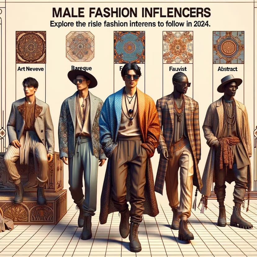 The Rise of Male Fashion Influencers Trends to Follow in 2024 cover image